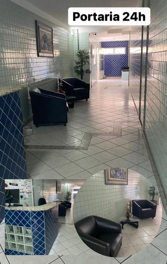 גוארפארי Suite Mar 210 - Economica E Compacta - Praia Do Morro - Predio Frente Mar Com Elevador, Atravessou A Avenida, Ja Esta Na Praia - Garagem - Internet מראה חיצוני תמונה