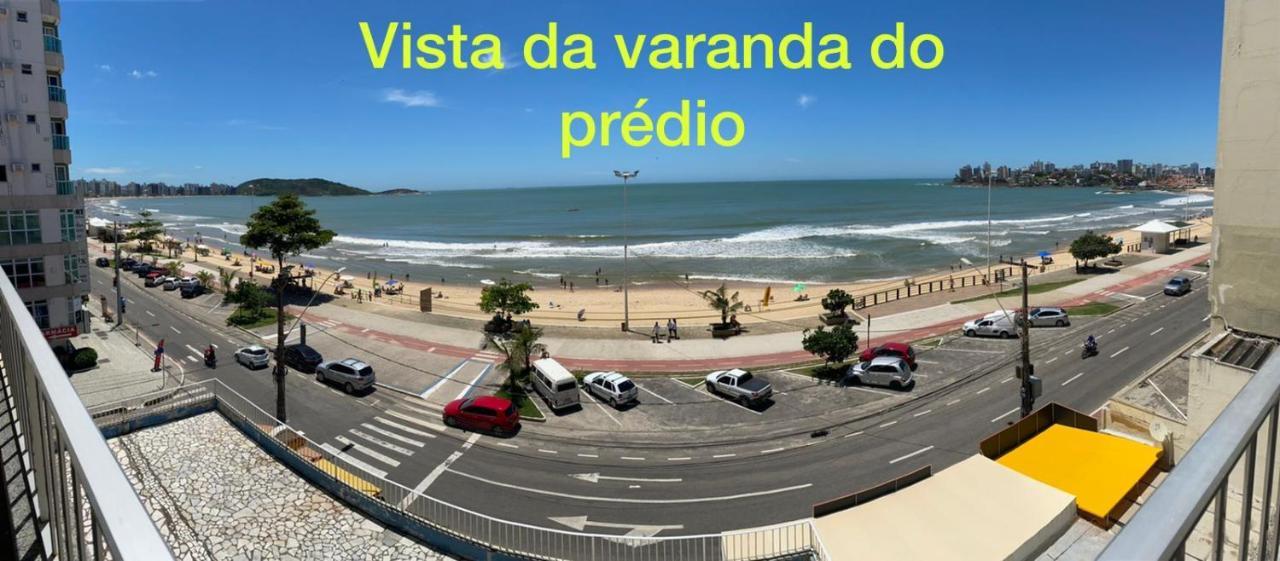 גוארפארי Suite Mar 210 - Economica E Compacta - Praia Do Morro - Predio Frente Mar Com Elevador, Atravessou A Avenida, Ja Esta Na Praia - Garagem - Internet מראה חיצוני תמונה